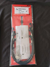 SV 650 N Typ AV 1999-02 STAHLFLEX vorne & hinten SCHWARZ SV650N brake hose A86