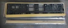 Chromgold Kennzeichenhalter