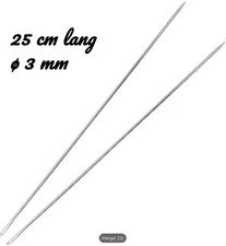 2 x Nadel 25 cm 250 mm