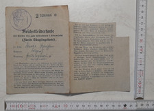 Alte orginale Reichskleiderkarte Liegnitz Schlesien vor 1945