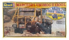 Selten Revell 1:24 Mercedes Unimog U1300L Truck 7450 Paris-Dakar Rallye 1985 Neu