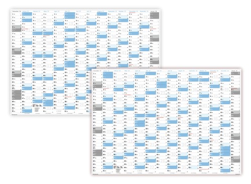 Xxl wandkalender gerollt - xxl,