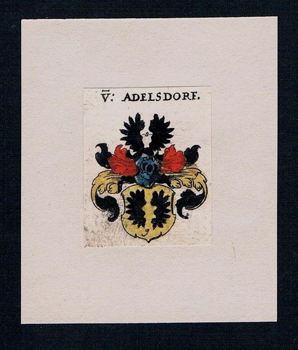 Von adelsdorf wappen - von,