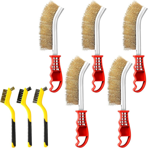 Messingbürste set tlg für - set, 8-tlg