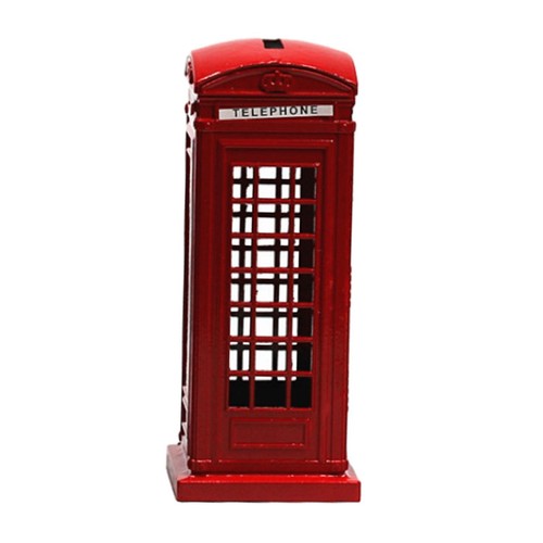 Telefonzelle sparschwein - telefonzelle,