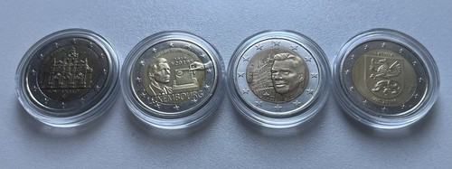 Euro gedenkmünzen - 4, ×