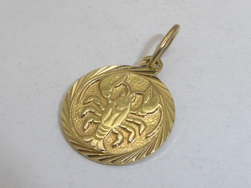 333 gold anhänger - 333, krebs