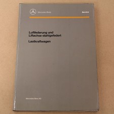 Mercedes LKW SK Klasse Luftfederung und Liftachse Werkstatthandbuch - 11/1990