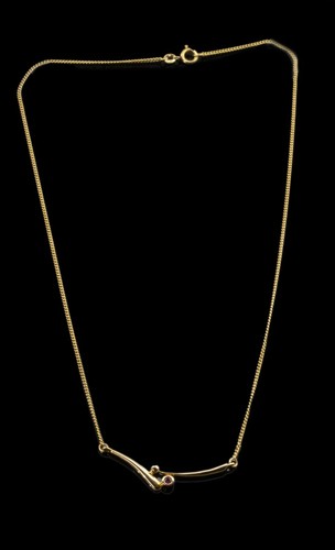 333 8kt gelbgold collier - 8kt,