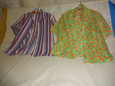Polyster DDR Damenblusen 70/80er  leicht Gr.46  Vintage Mode