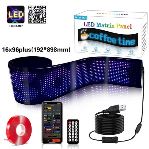 Plus auto led werbetafel - led,