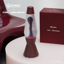 Mathmos x Studio Sabine Marcelis Lavalampe (Burgundrot) - Limitierte Ed.