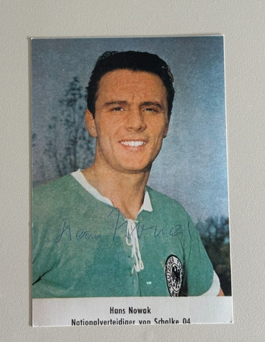 Hans nowak autogramm - hans, wm