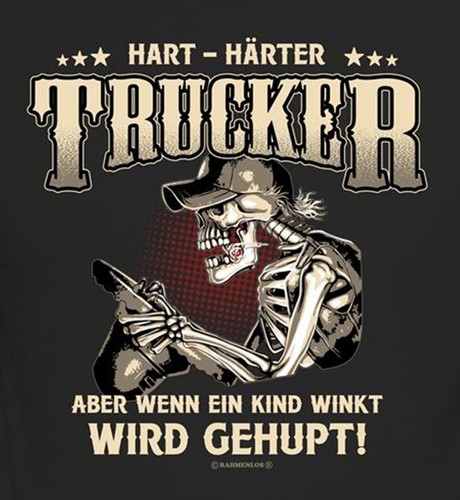Herren shirt trucker mit - herren, t-shirt