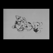 Schablone Airbrush Basteln