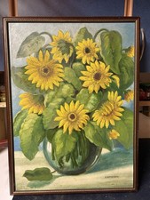 Sonnenblumen Bild Kunstwerk