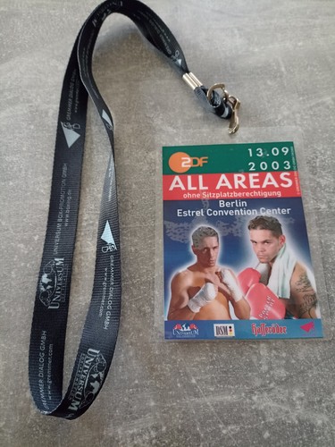 Boxsport presseausweis - -,