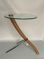 Design Beistelltisch Glastisch