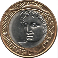 Brasilien Münze 1 Real 2021