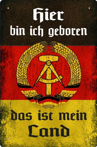 Blechschild schild 20x30cm - schild,