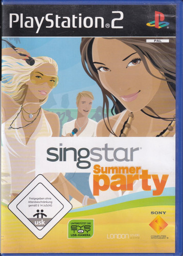 Singstar summer party ps2 - singstar,