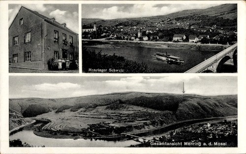 Mehring der mosel - ak,