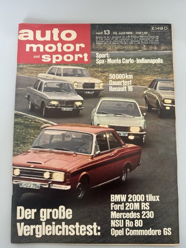 Zeitschrift auto motor und - zeitschrift,