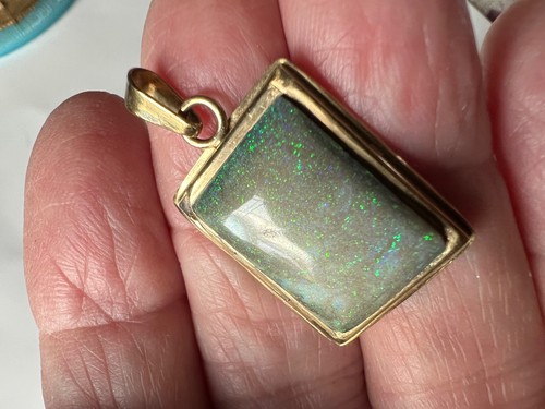 Großer opal anhänger von - anhänger,