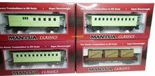 4 Mantua Classics HO Wagen