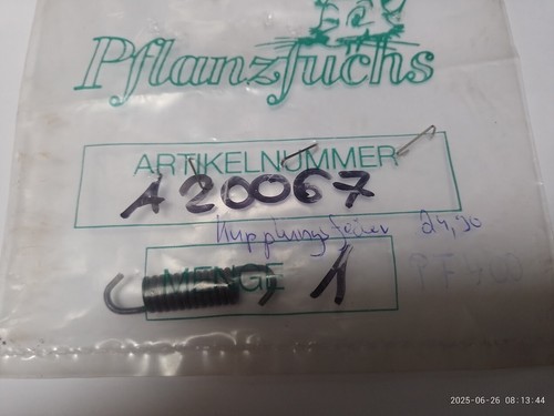 Pflanzfuchs kupplungsfeder a - kupplungsfeder,