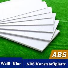 ABS Kunststoffplatte Platte Hartplastikplatte Schlagzähigkeit Platte Weiß Klar