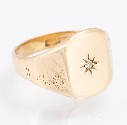 Vintage gelbgold massiv - kt,
