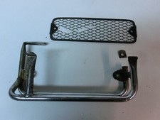 Suzuki DR 650 R Dakar SP41B 90-91 Ölkühlergitter mit Halter Rahmen Ölkühler