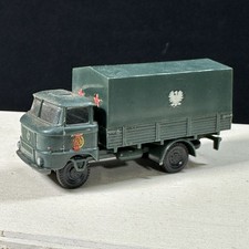 Brekina IFA W50 Lkw NVA Pritsche Grün DDR Kunststoff Vintage