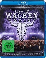 LIVE at WACKEN 2013 - 24 years louder than hell - 3 Blu-ray Disc Set - gebraucht