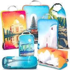 Kompressionsbandagen Set 7-teilig in Weiß/Grau - TRIPPED Travel Gear