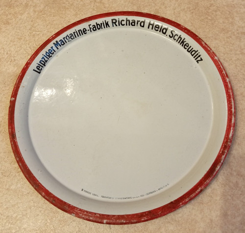 Altes tablett reklame emaille - reklame,