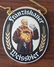 FRANZISKANER HEFE-WEISSBIER / MÜNCHEN Bier Deko Kult ZHS / Zapfhahnschild (080)
