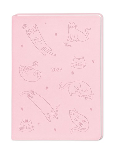 Terminplaner lederlook 2027 - terminplaner,
