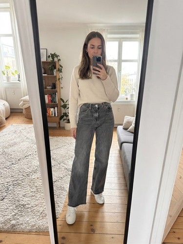Zara jeans straight - zara, leg