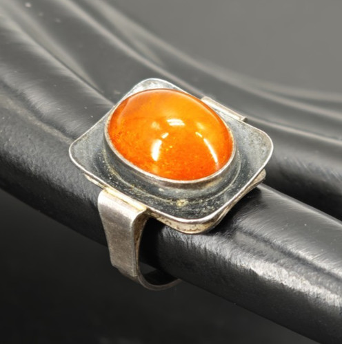 075 schöner bernstein ring - schöner,