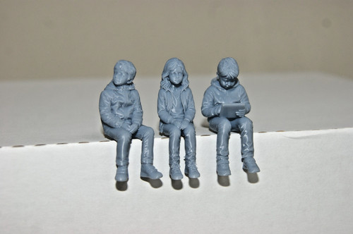 Figur gruppe 3 kinder - figur,