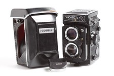 Yashica Mat 124 G TLR +Yashinon 3,5/80 mit Belichtungsmesser