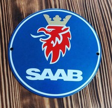 SAAB Schweden Emaile Schild