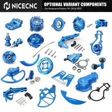 NICECNC Ölfilter-Abdeckung /Fußrasten Fußstütze für Husqvarna Enduro 701 16-23