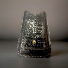Montblanc Handy-Etui – Original Leder – Cayman-Krokodildesign – iphone Handy