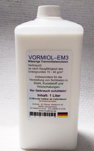 Liter trennmittel vormiol - trennmittel,