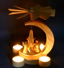 Pyramide 23cm Teelicht mit