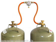 Zweiflaschenanlage für zwei 11kg Gasflaschen 30 mbar und 50 mbar 8mm 