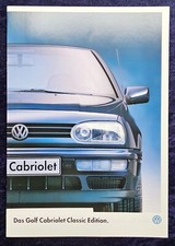 VW Golf 3 Cabrio Classic